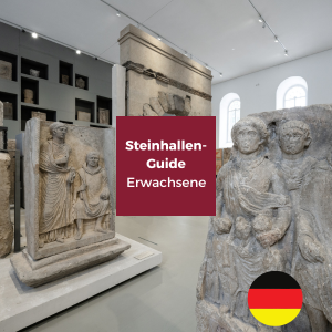 Steinhallen Guide © GDKE, Landesmuseum Mainz, Foto: S. Dinges