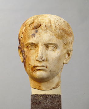 Büste Kopf des Augustus