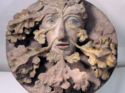 Mittelrheinische Werkstatt, Schlussstein eines Gewölbes mit Blattmaske, um 1450 © GDKE RLP, Landesmuseum Mainz