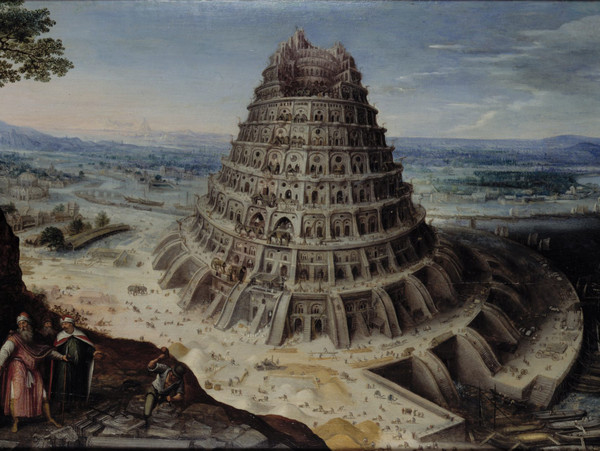 Lucas van Valckenborch Turmbau zu Babel, um 1595 © GDKE RLP, Landesmuseum Mainz