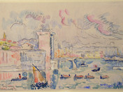 Paul Signac, Der Hafen von Marseille, um 1930 © GDKE RLP, Landesmuseum Mainz
