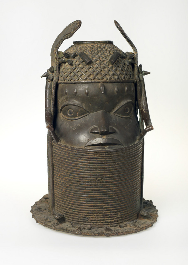 Der Gedenkkopf aus dem Königreich Benin © JGU Mainz, Ethnografische Studiensammlung