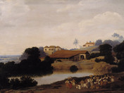 Frans Post, Brasilianische Landschaft – Ansicht von Engheno, 1652 © GDKE RLP, Landesmuseum Mainz